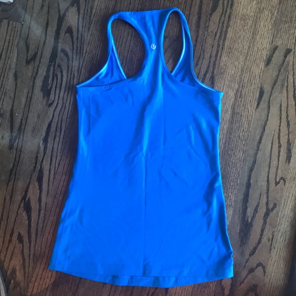 Lululemon Blue Racerback Top - Picture 3 of 4